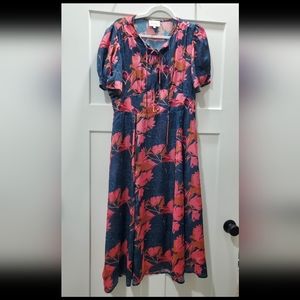 Bohme dress floral print